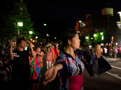 来場者のみなさんによる総踊り