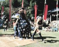 加茂神社獅子舞