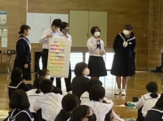福祉防災学習の様子