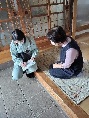 在宅避難者対応訓練