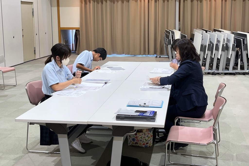 事前学習会のようす