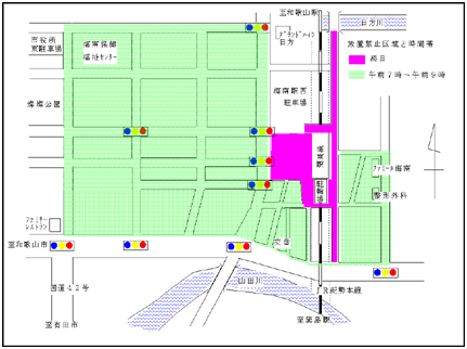 自転車等の放置禁止区域