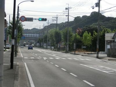 整備された都市計画道路