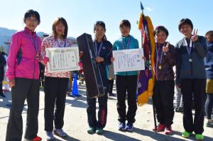 成年女子の部優勝