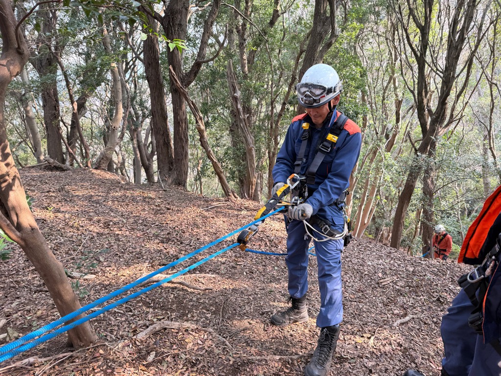 2月16日隊員降下