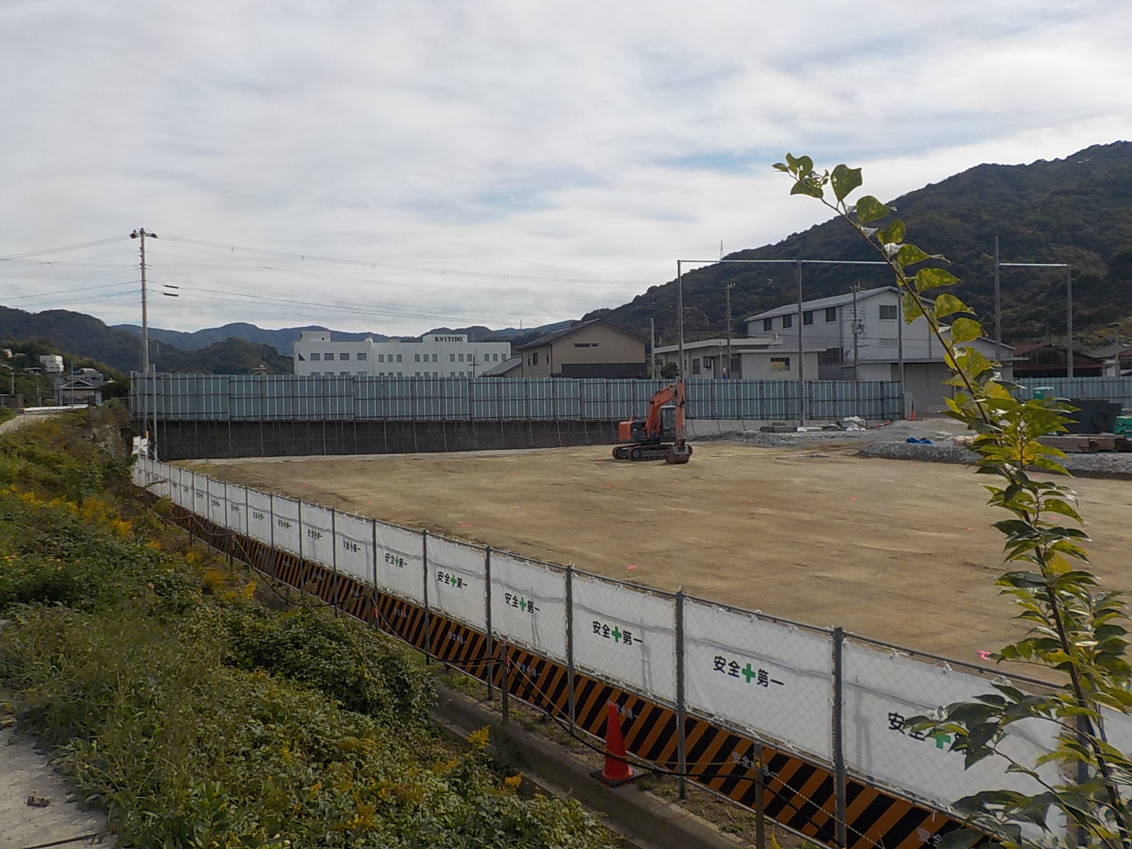 令和7年10月仮囲い設置