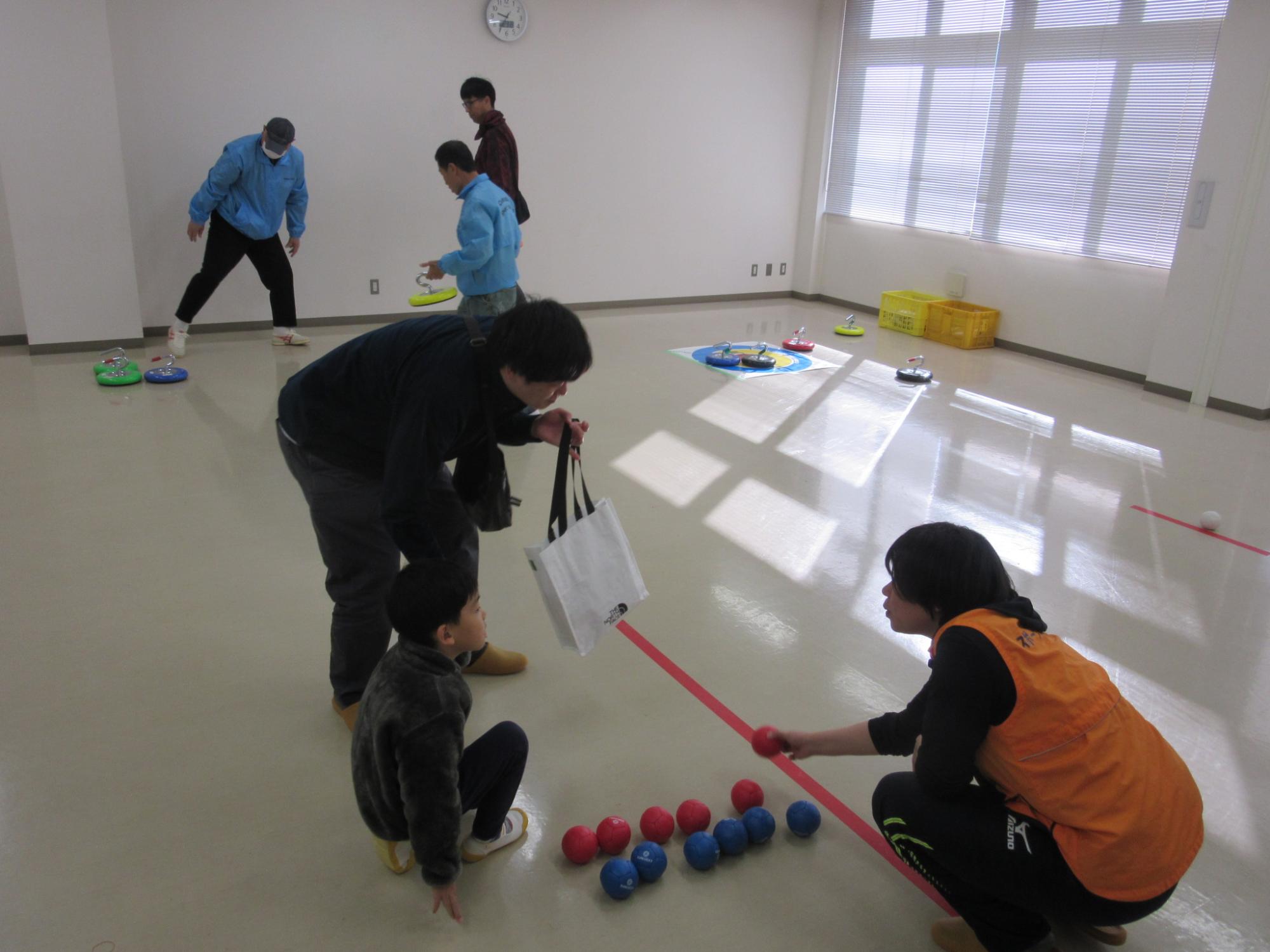カローリングとボッチャ