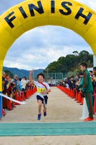 優勝のゴールの瞬間