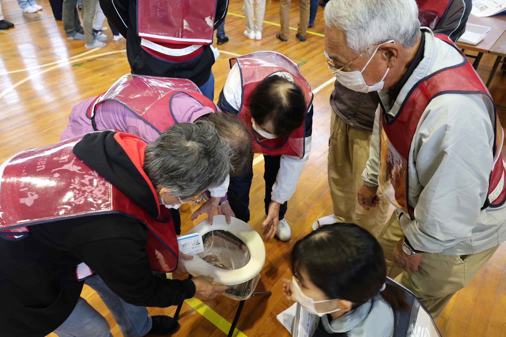 トイレ使用体験