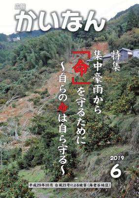 広報かいなん令和元年6月号表紙